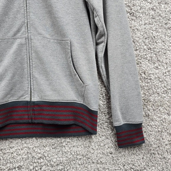 Howler Brothers Sweater Mens Small Gray Hooded Full Zip Long Sleeve Outdoors - Picture 2 of 11